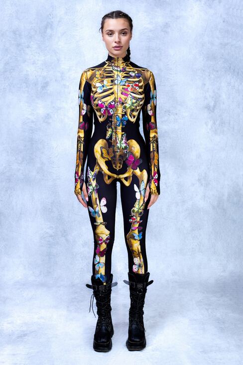 Candy Catz Pants - Candy Catz Bodysuit Catsuit Festival Outfit Size L